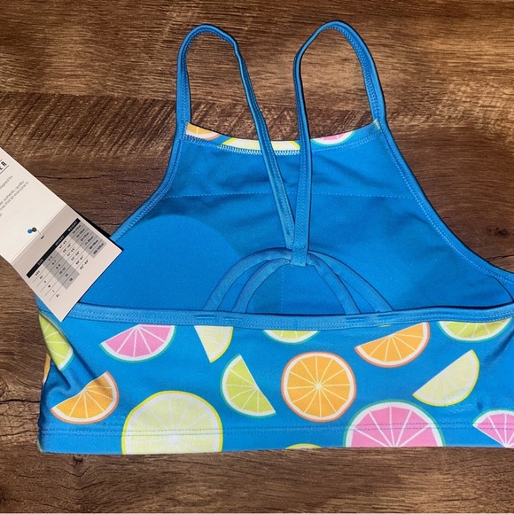 DSG girls strapped halter swim top size Large - Picture 3 of 3